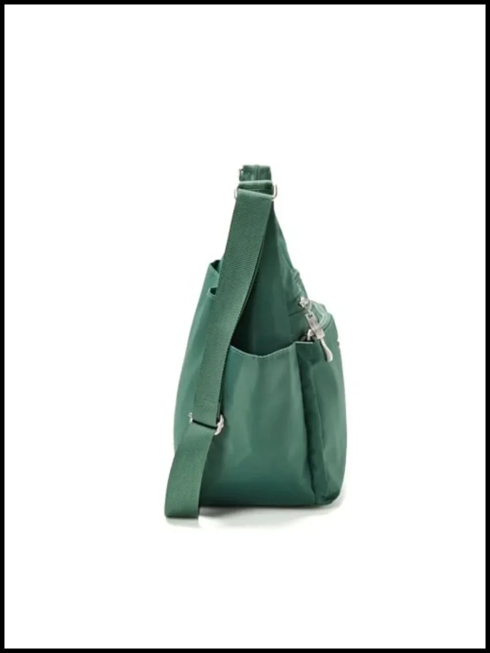 Lightweight RFID Hobo Crossbody Bag with Adjustable Strap